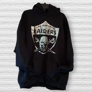 OAKLAND RAIDERS Black Hoodie 3XL